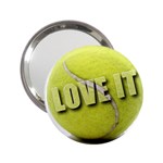 Tennis Ball 2.25  Handbag Mirror