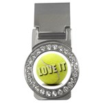 Tennis Ball Money Clip (CZ)