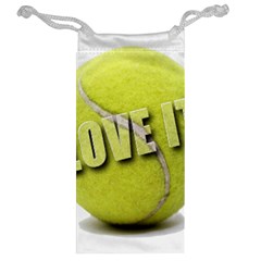 Tennis Ball Jewelry Bag from ArtsNow.com Back