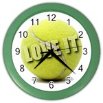 Tennis Ball Color Wall Clock