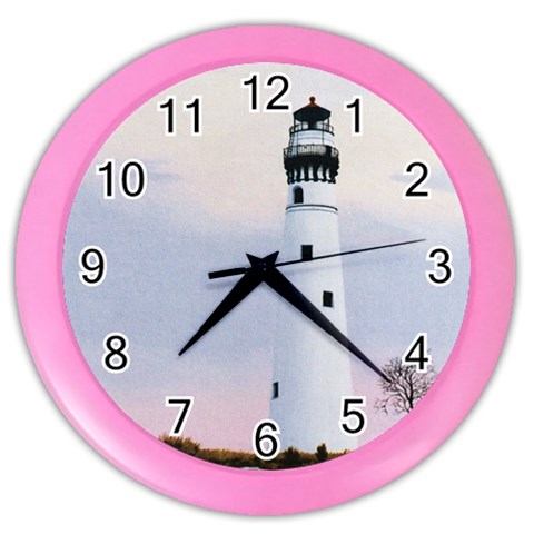 Evening s Light Color Wall Clock from ArtsNow.com Front