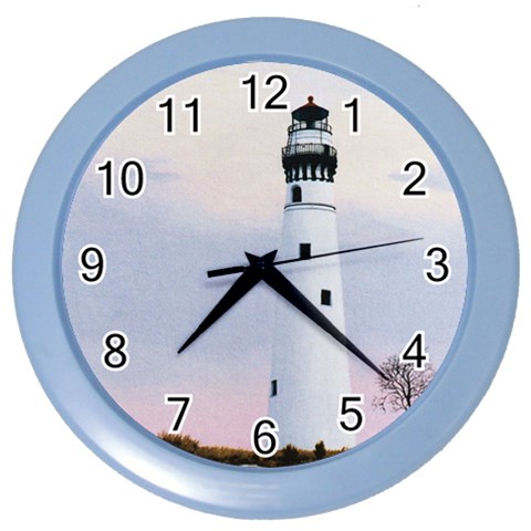 Evening s Light Color Wall Clock from ArtsNow.com Front