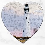 Evening s Light Jigsaw Puzzle (Heart)