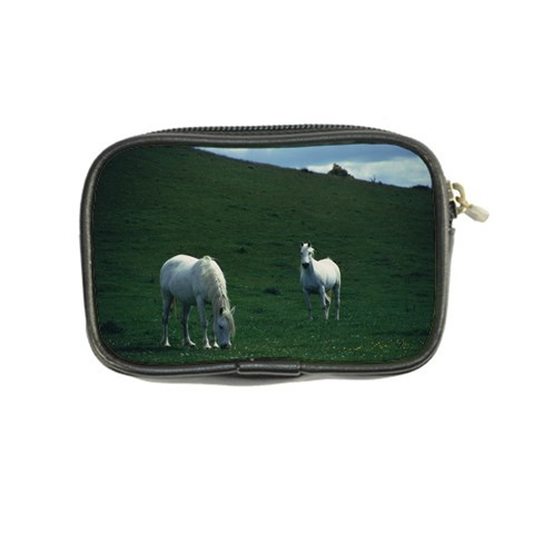 Two White Horses 0002 Coin Purse from ArtsNow.com Back