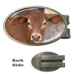 Brown Cow  0003 Money Clip (Oval)