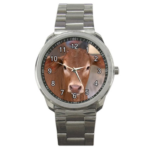 Brown Cow  0003 Sport Metal Watch from ArtsNow.com Front