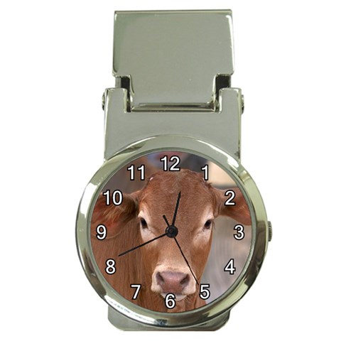 Brown Cow  0003 Money Clip Watch from ArtsNow.com Front