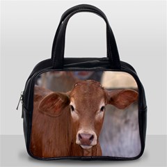 Brown Cow  0003 Classic Handbag (Two Sides) from ArtsNow.com Back