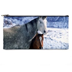 Winter Horses 0004 Pencil Case from ArtsNow.com Front