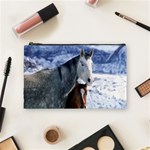 Winter Horses 0004 Cosmetic Bag (Medium)