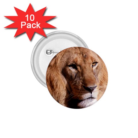 Lion 0006 1.75  Button (10 pack)  from ArtsNow.com Front