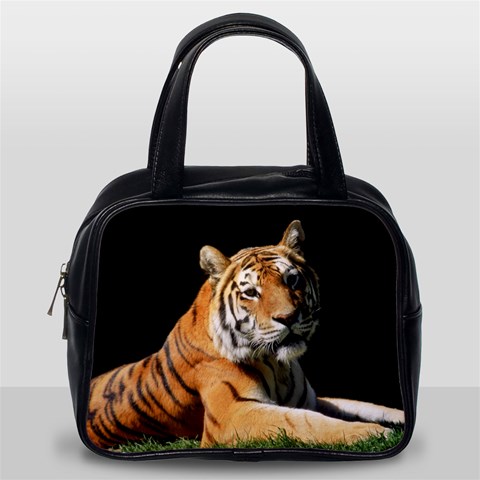 Tiger 0007 Classic Handbag (One Side) from ArtsNow.com Front