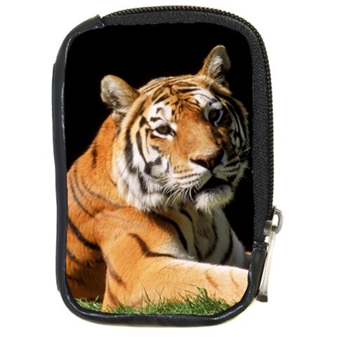 Tiger 0007 Compact Camera Leather Case from ArtsNow.com Front