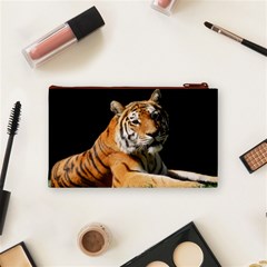 Tiger 0007 Cosmetic Bag (Small) from ArtsNow.com Back