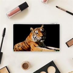 Tiger 0007 Cosmetic Bag (Small) from ArtsNow.com Back