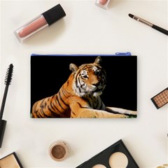 Tiger 0007 Cosmetic Bag (Small) from ArtsNow.com Back