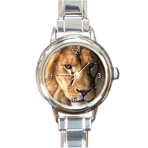 Lion 0008 Round Italian Charm Watch from ArtsNow.com Front