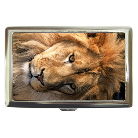 Lion 0008 Cigarette Money Case from ArtsNow.com Front