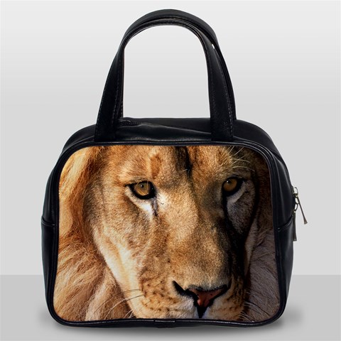 Lion 0008 Classic Handbag (Two Sides) from ArtsNow.com Front