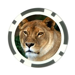 Lioness 0009 Poker Chip Card Guard from ArtsNow.com Front