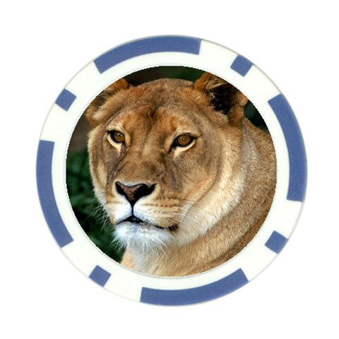 Lioness 0009 Poker Chip Card Guard (10 pack) from ArtsNow.com Front