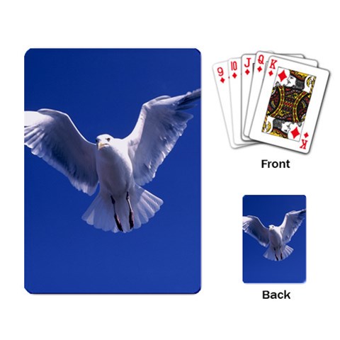 Seagull 0011 Playing Cards Single Design from ArtsNow.com Back