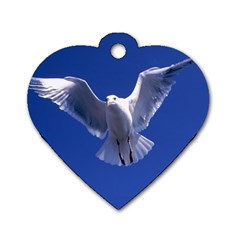 Seagull 0011 Dog Tag Heart (Two Sides) from ArtsNow.com Front