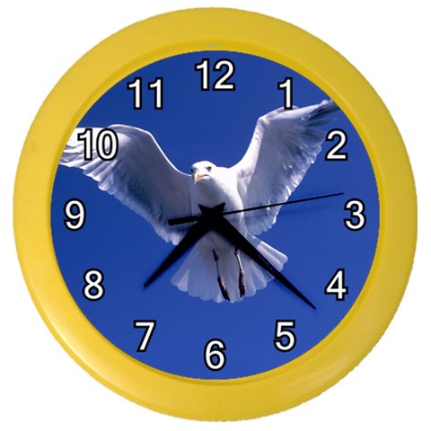 Seagull 0011 Color Wall Clock from ArtsNow.com Front