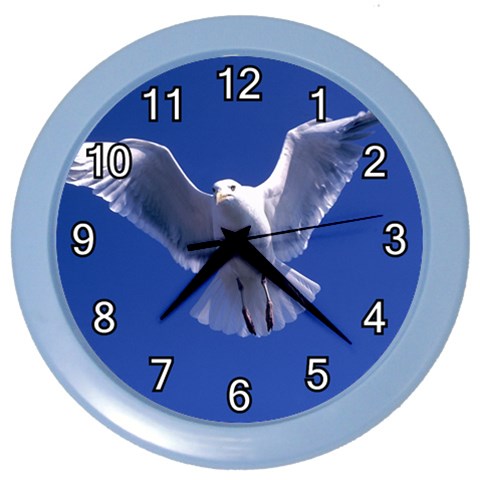 Seagull 0011 Color Wall Clock from ArtsNow.com Front