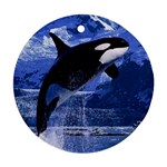 Orca Killer Whale Ornament (Round)