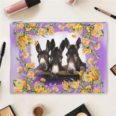 Three Donks Cosmetic Bag (XL) from ArtsNow.com Front