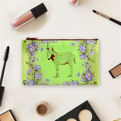 Donkey foal Cosmetic Bag (Small) from ArtsNow.com Front