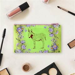 Donkey foal Cosmetic Bag (Small) from ArtsNow.com Back