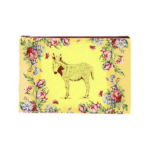 Donkey foal Cosmetic Bag (Large) from ArtsNow.com Front