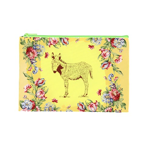 Donkey foal Cosmetic Bag (Large) from ArtsNow.com Front