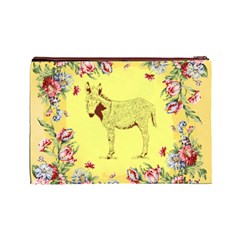 Donkey foal Cosmetic Bag (Large) from ArtsNow.com Back