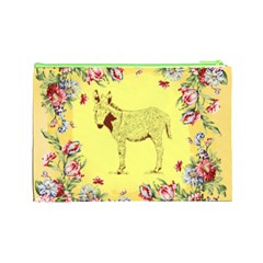 Donkey foal Cosmetic Bag (Large) from ArtsNow.com Back