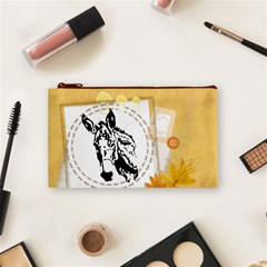 Donkey head Cosmetic Bag (Small) from ArtsNow.com Front