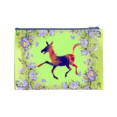 Funny Donkey Cosmetic Bag (Large) from ArtsNow.com Back
