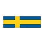 Swedish Flag Sticker Bumper (10 pack)