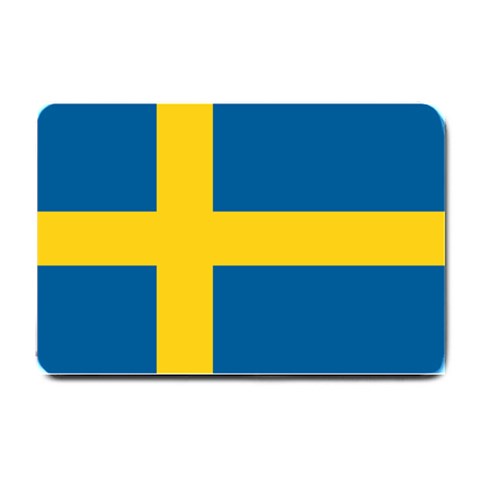 Swedish Flag Small Doormat from ArtsNow.com 24 x16  Door Mat