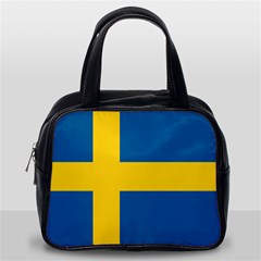 Swedish Flag Classic Handbag (Two Sides) from ArtsNow.com Back