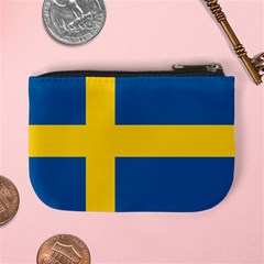 Swedish Flag Mini Coin Purse from ArtsNow.com Back