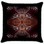 earthfeathers Throw Pillow Case (Black)