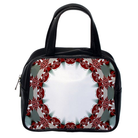 Red Twista Art Classic Handbag (Two Sides) from ArtsNow.com Back