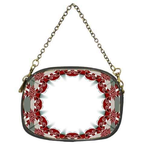 Red Twista Art Chain Purse (Two Sides) from ArtsNow.com Back