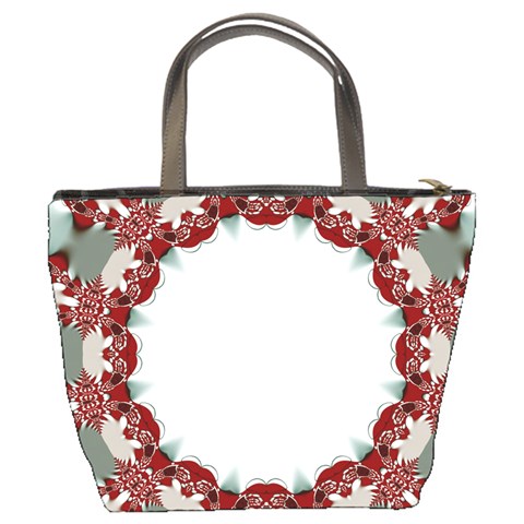 Red Twista Art Bucket Bag from ArtsNow.com Back