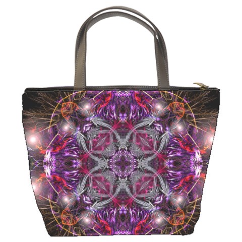 Fractal Art #911 Bucket Bag from ArtsNow.com Back