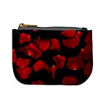 Red petals Mini Coin Purse