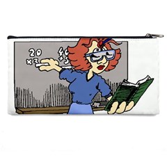 Math teacher  Pencil Case from ArtsNow.com Back